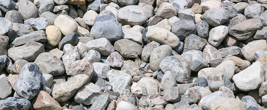 Larger Rock Meditation Photograph by Allan Levin