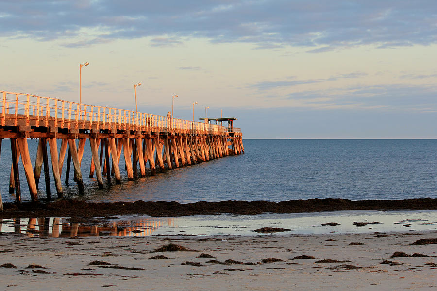 Largs Bay Jetty - Australia Photograph by Robert Jenner