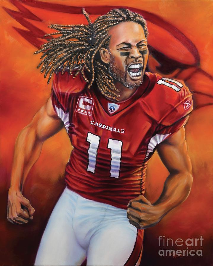 Larry Fitzgerald Fleece Blankets for Sale - Pixels