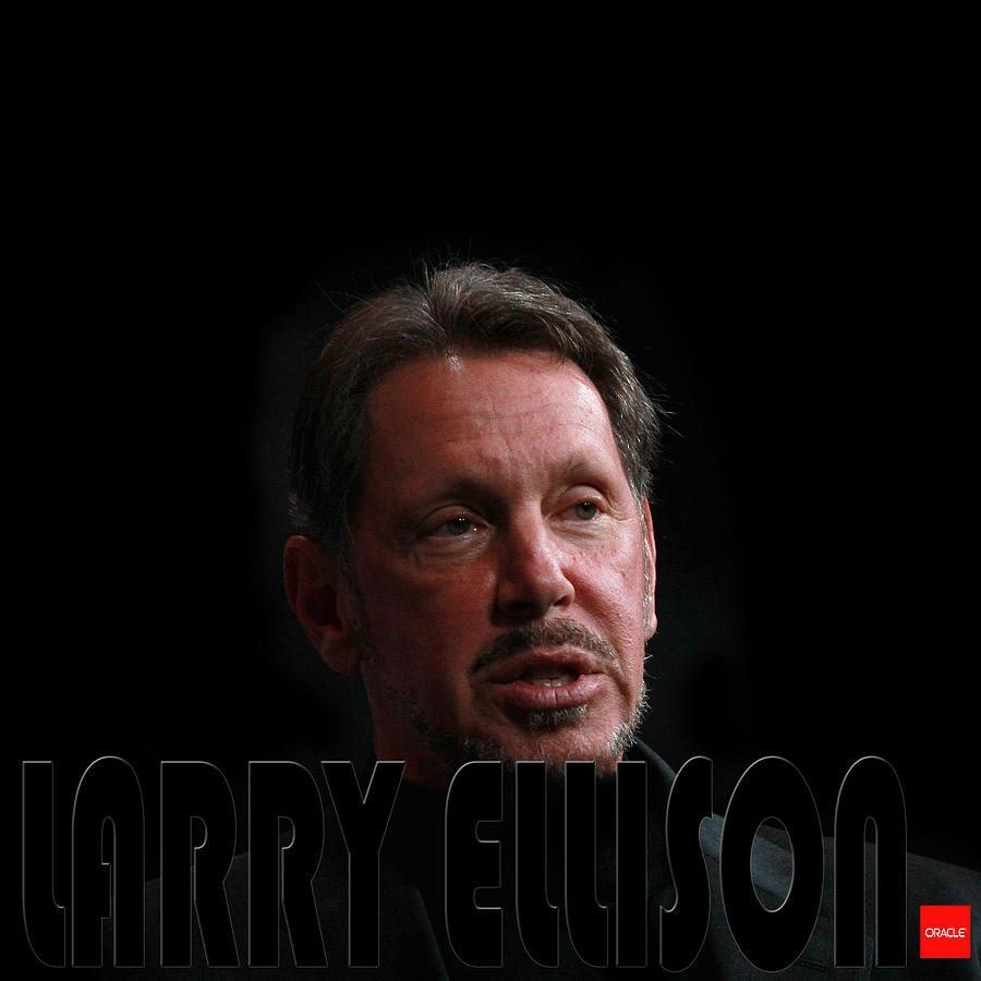 Larry Ellison Photograph by Andrew Fare