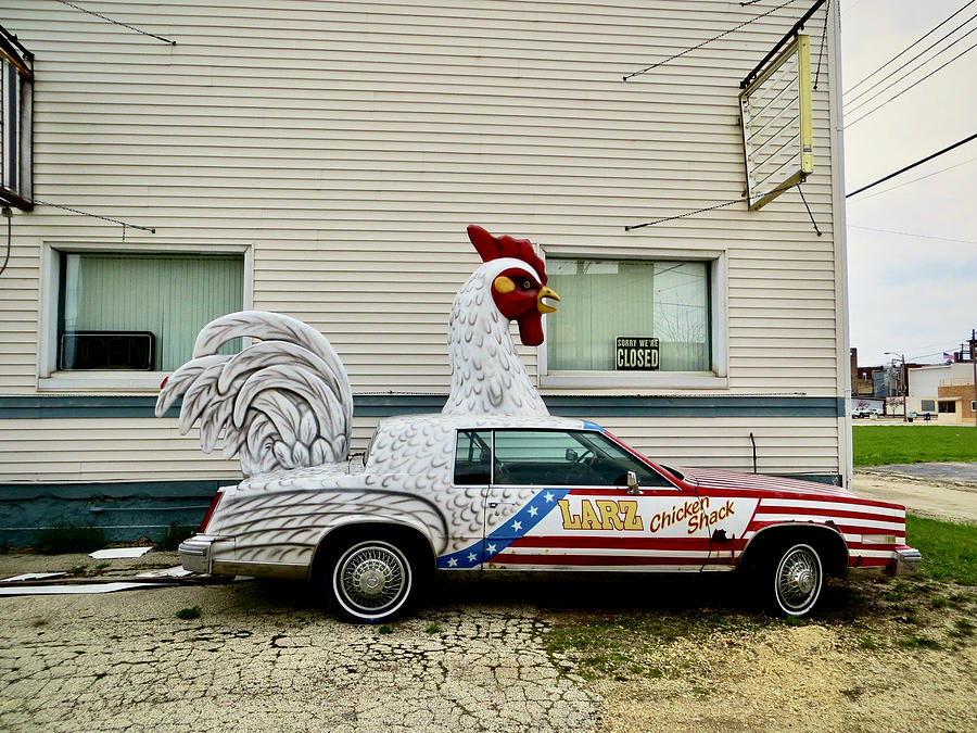 Larz Chickenmobile Photograph by Rachel Morrison