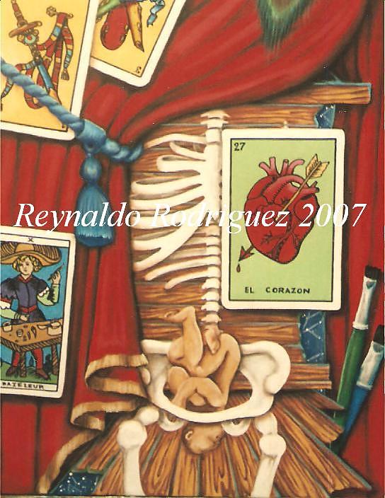 Las cartas estan hechadas Painting by Reynaldo Rodriguez Las cartas estan hechadas Painting by Reynaldo Rodriguez