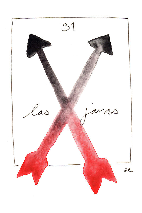 Las Jaras Painting by Anna Elkins