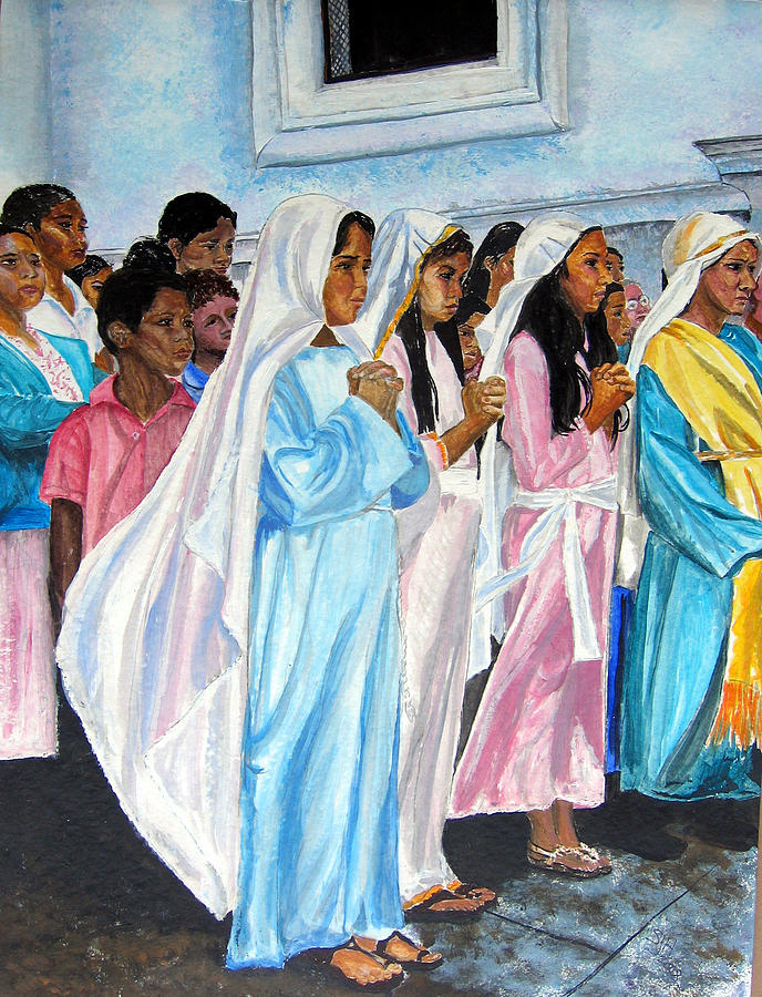Las Marias Painting by Sarah Hornsby