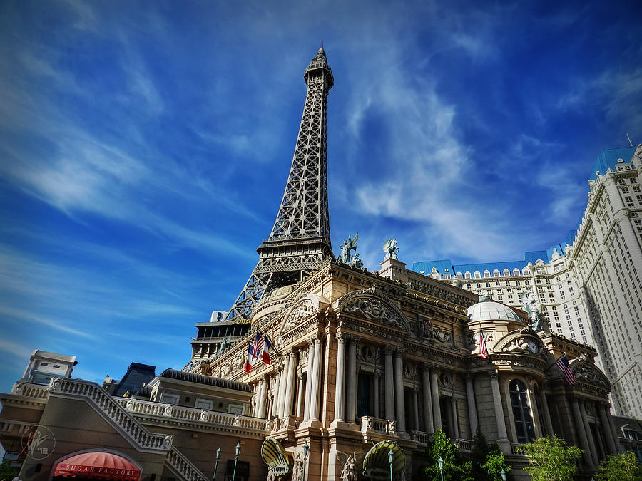 Paris Photograph - Las Vegas 019 by Lance Vaughn