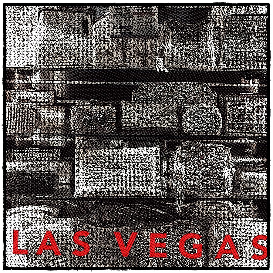 Las Vegas Bling Digital Art by Cooky Goldblatt