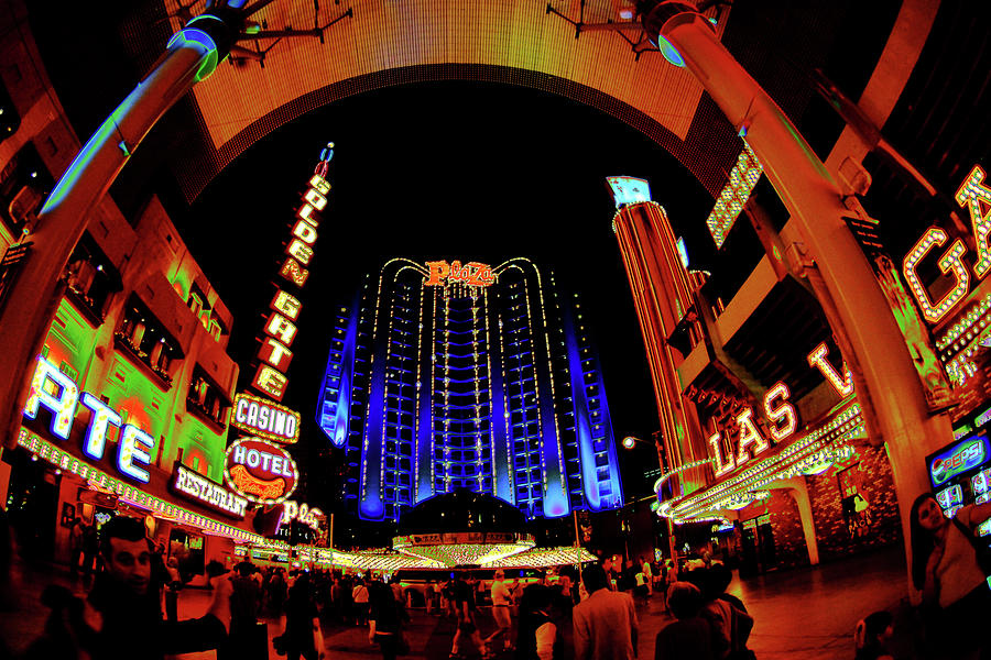 Las Vegas Bright The Plaza Photograph by Paul Mencke Pixels