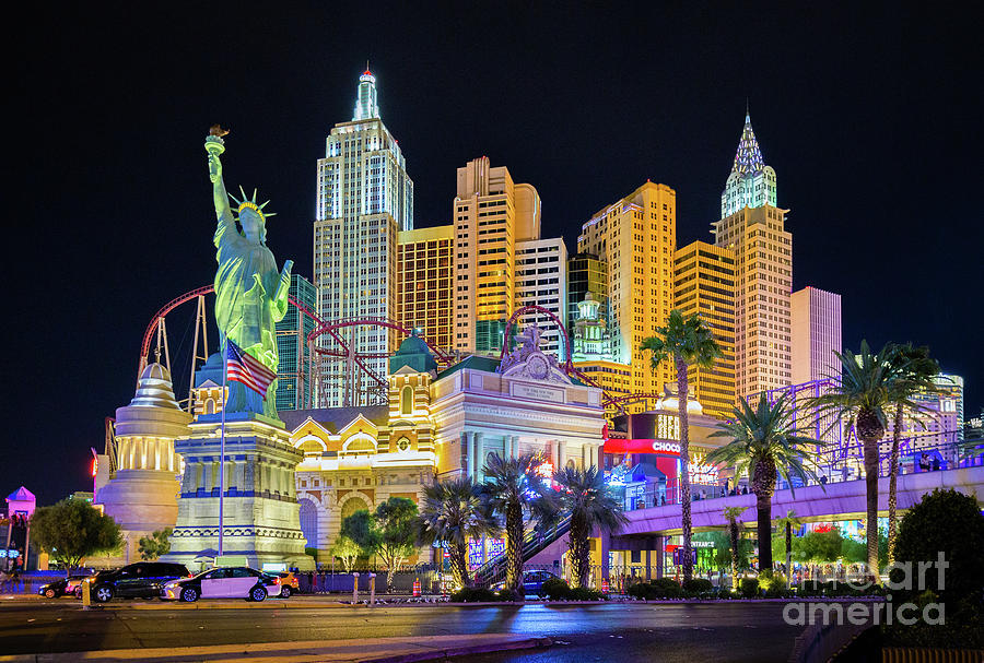 Las Vegas City Lights Photograph by JR Photography - Pixels