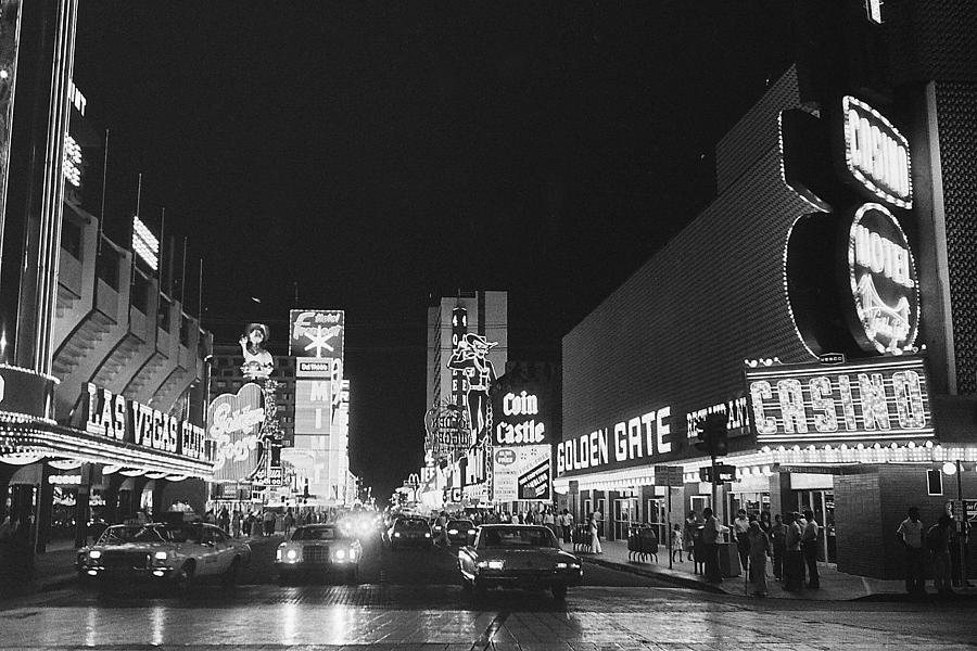 Las Vegas Club Golden Gate Casinos Freemont Street Las Vegas Nevada 1977 Photograph