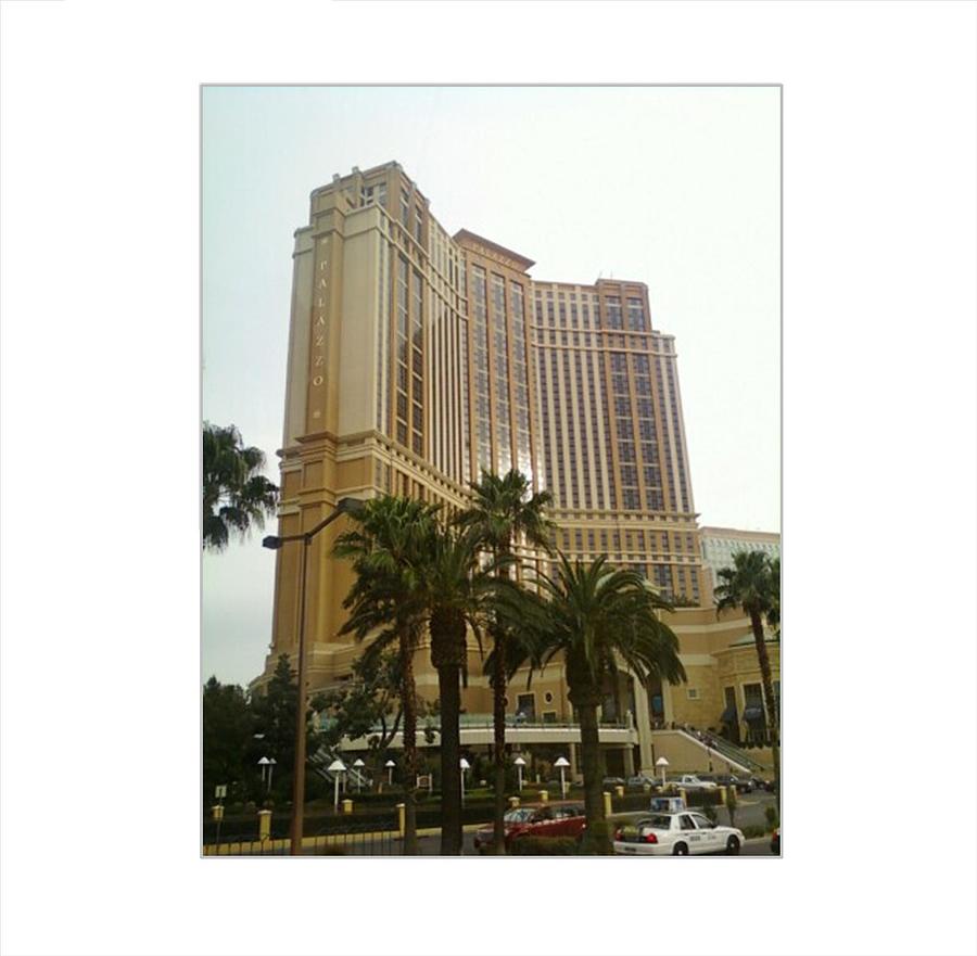 Big Building Photograph - Las Vegas Hotel  by Anthony Benjamin