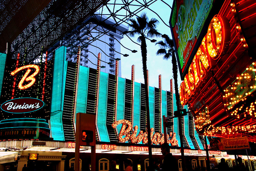Las Vegas Lights II Photograph by Susanne Van Hulst