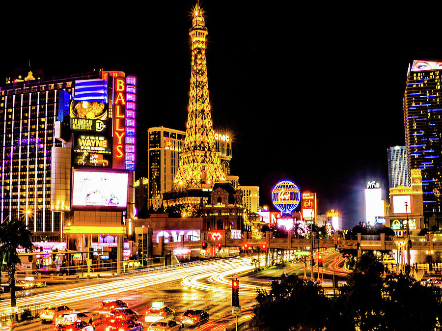 Las Vegas Photograph - Las Vegas Nights 2 by Brooks Creative -Photography and Artwork By Anthony Brooks