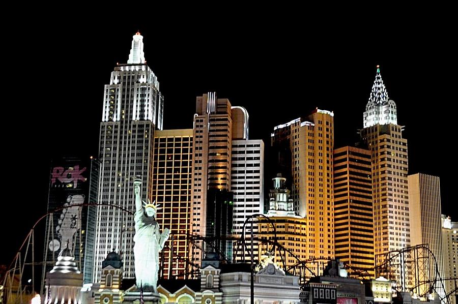Las Vegas Nights 2 Photograph by John Hughes