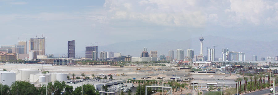Las Vegas Pano Section 3 of 3 Photograph by Gravityx9  Designs