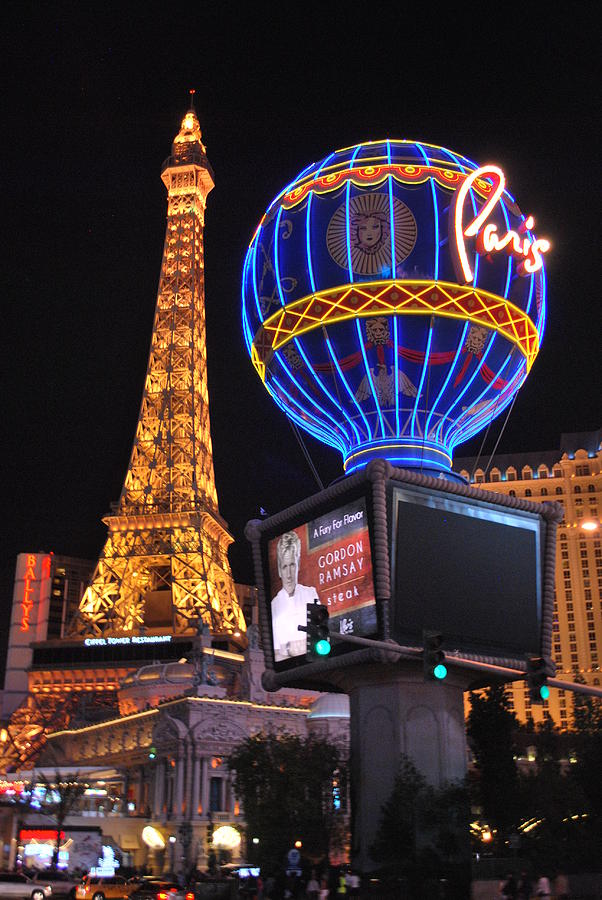 City Photograph - Las Vegas Paris Eiffel Tower by Matt Quest