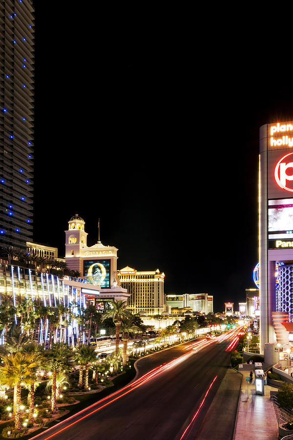 Las Vegas - Streaking Down The Strip Photograph by Auroreye Photography ...