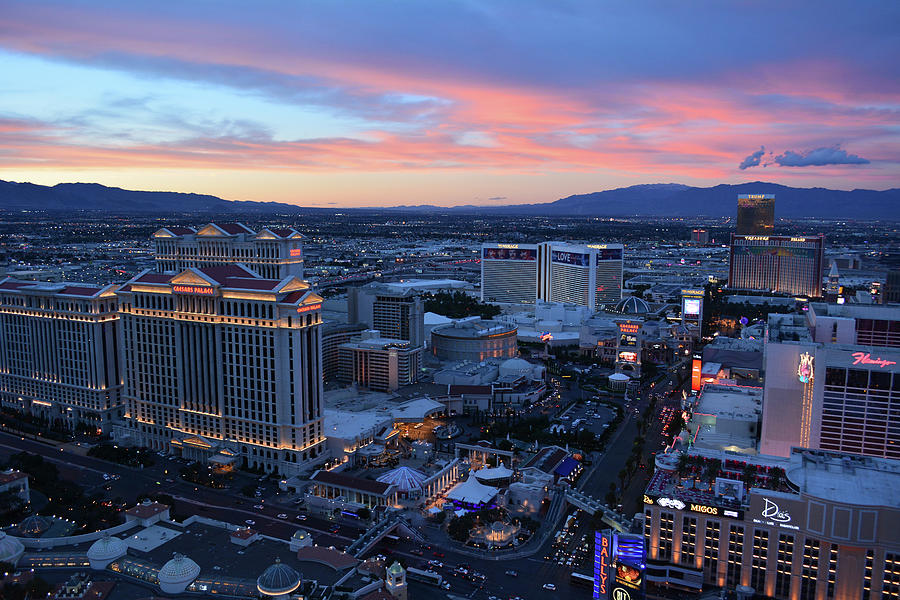 Las Vegas Strip Night Photograph by Kyle Hanson