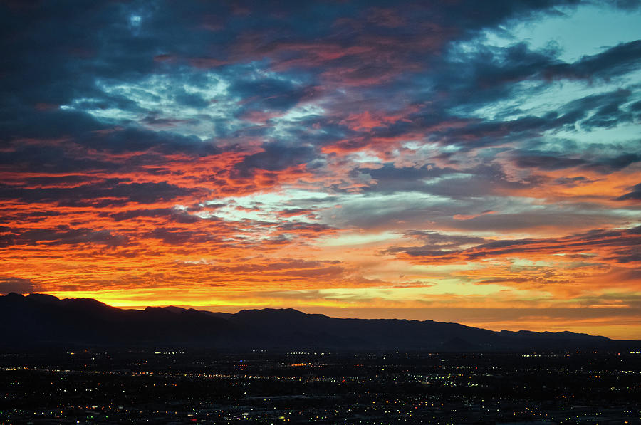 Las Vegas Sunset Photograph by Kyle Hanson