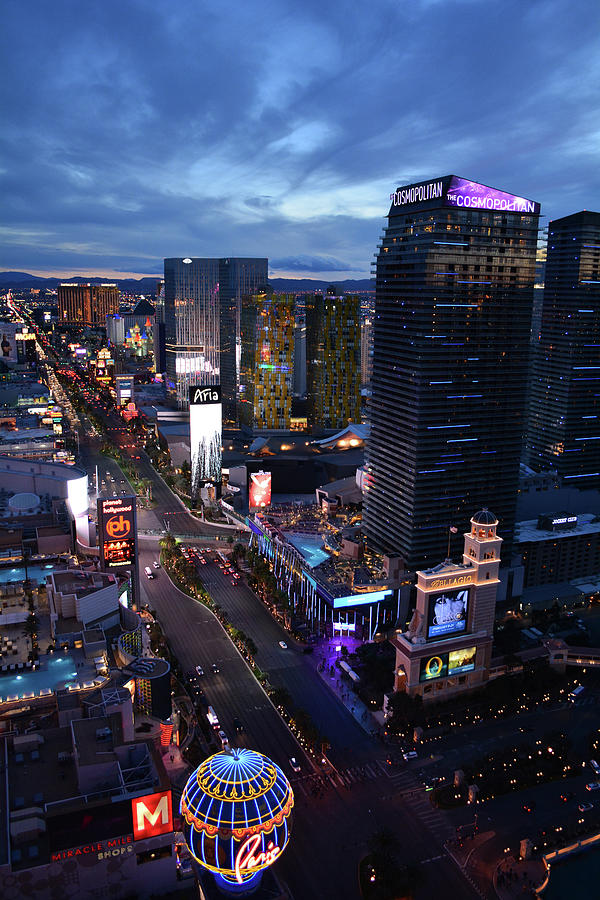 Las Vegas Sunset Photograph by Kyle Hanson - Fine Art America