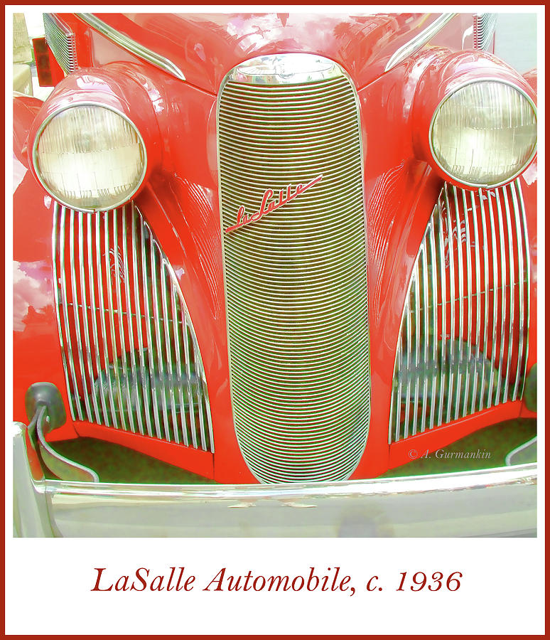 LaSalle Automobile, c.1936 Photograph by A Macarthur Gurmankin