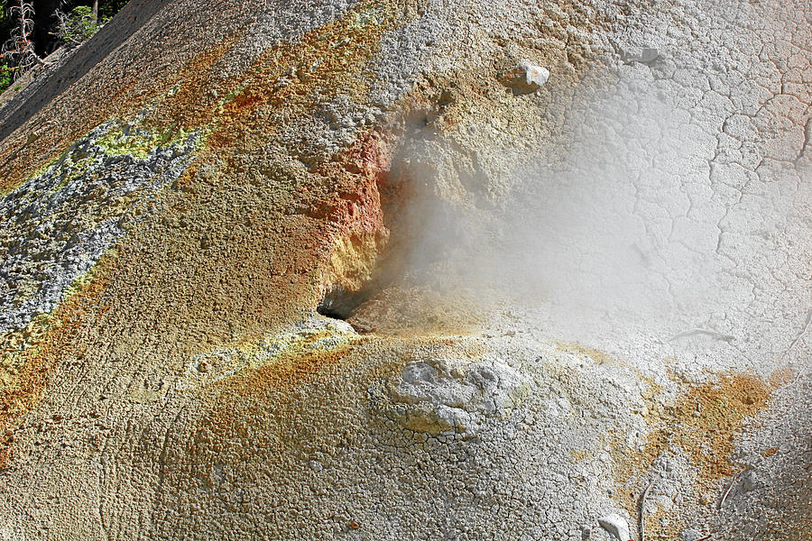 Lassen Volcanic National Park - Living museum of vulcanism Photograph by Alexandra Till