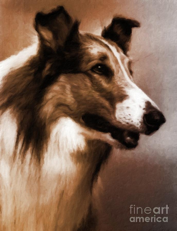 Lassie Painting