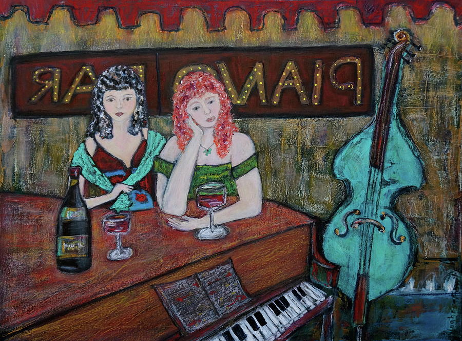 Image result for ladies at a piano bar