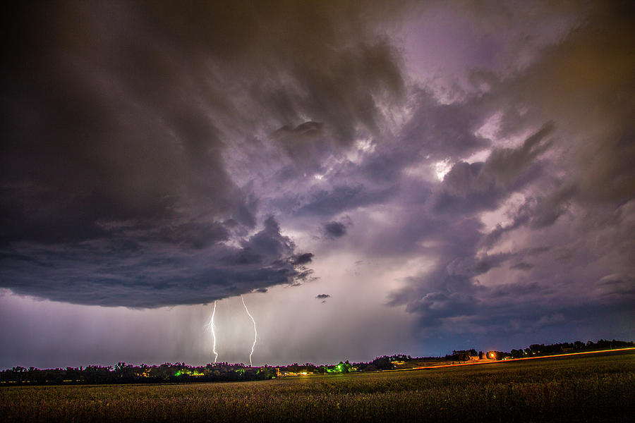 Last Chace Lightning for 2017 009 Photograph by NebraskaSC