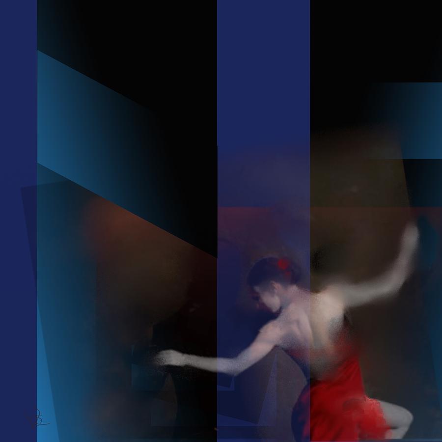 Last Flamenco Digital Art by Victor Shelley