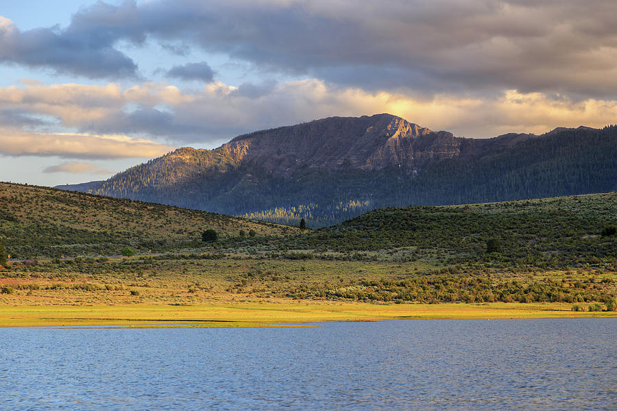Last Light On Thompson Peak by James Eddy Last Light On Thompson Peak by James Eddy
