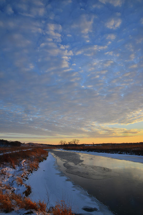 Last Light Over Nippersink Creek in Glacial Park Photograph by Ray Mathis