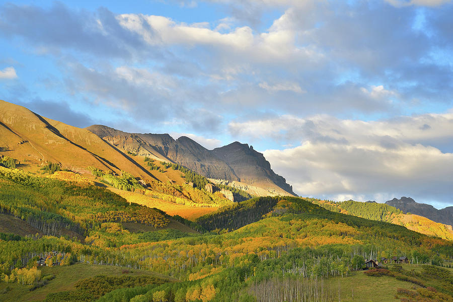 Last Light over Telluride Photograph by Ray Mathis