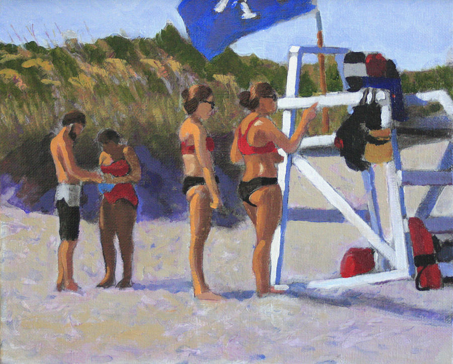 Last Minute Instructions Painting by David Zimmerman