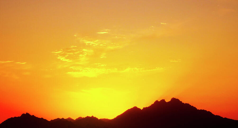 Last Moments Sunset In Africa Photograph by Johanna Hurmerinta