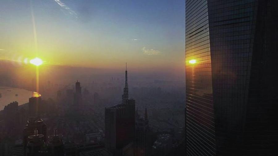 Sky Photograph - Last Morning In Shanghai.

#shanghai by Federico Giusti