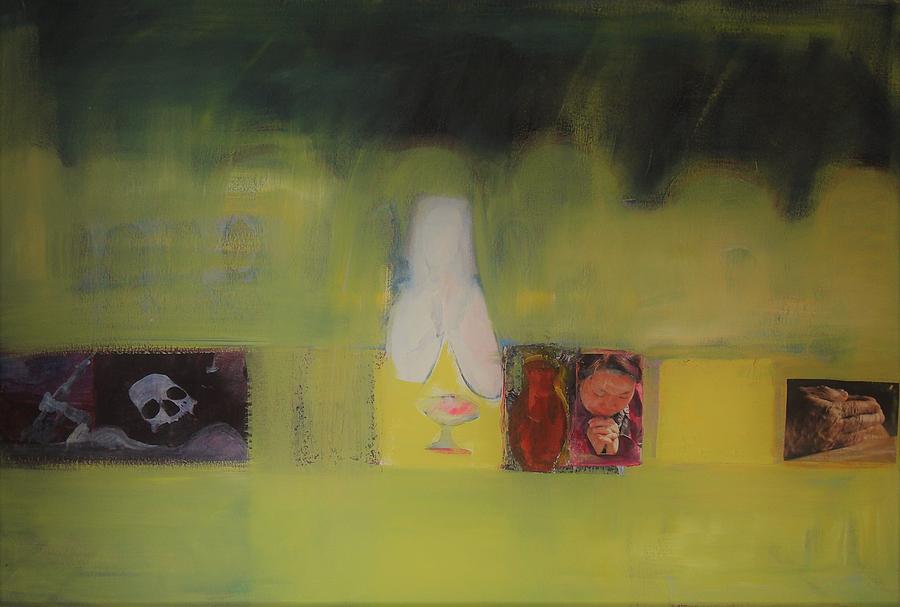 Last supper in Yellow and Green by Liliane DUMONT-BUIJS Last supper in Yellow and Green by Liliane DUMONT-BUIJS