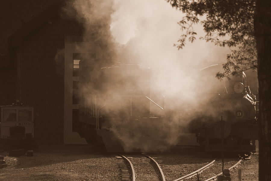 Last Train Goin Photograph by Fiona Kennard