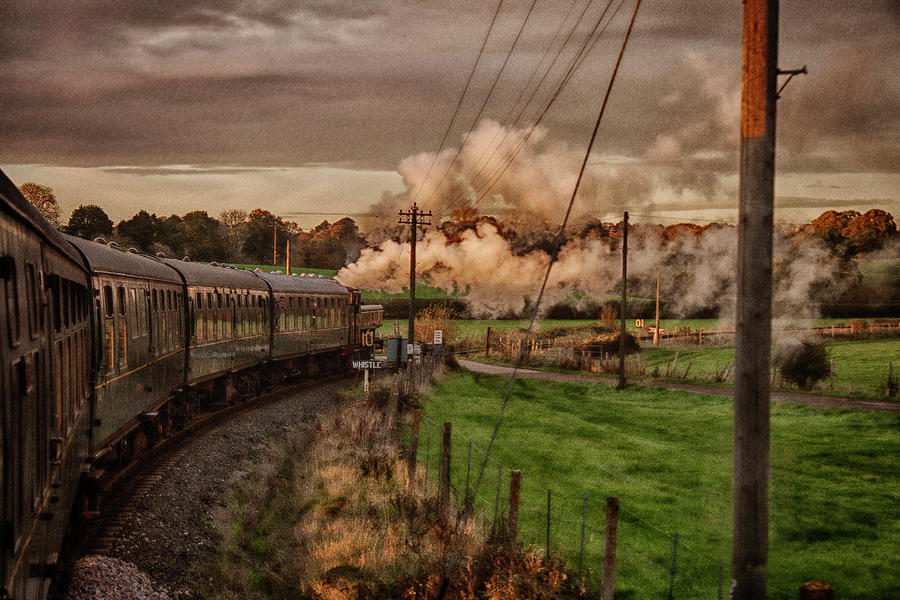 Last Train Home Photograph by Dave Godden - Fine Art America