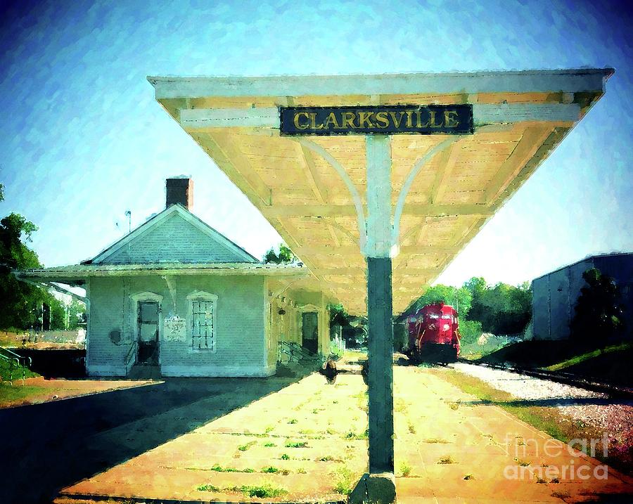 Last Train To Clarksville Painting by Desiree Paquette