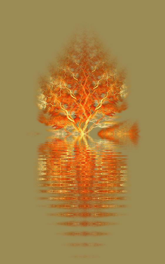 Last Tree Digital Art by Richard Ortolano