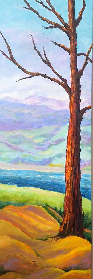 Last Tree Standing Painting by Rosie Sherman