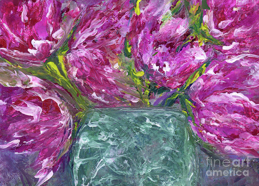 Last Tulips of Spring Painting by Eunice Warfel
