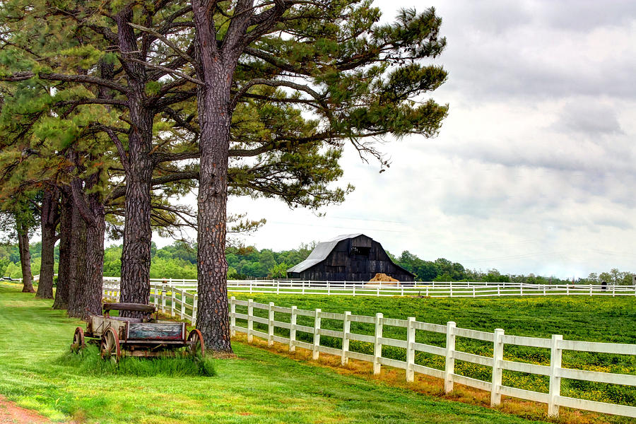 174 - Laster Farm Landscape Photograph by Angela Comperry
