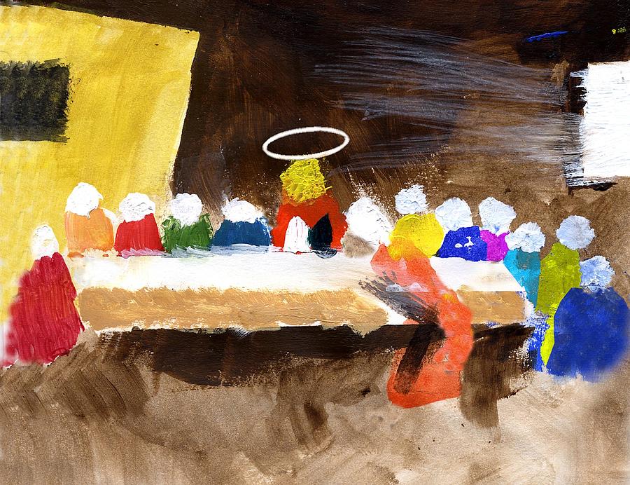 LastSupper Mixed Media by Curtis J Neeley Jr