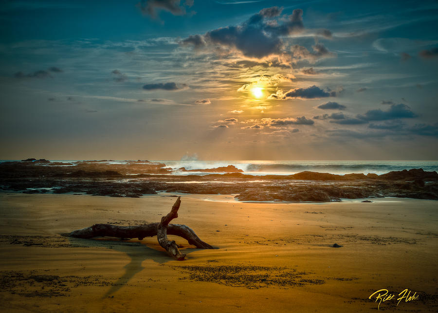 Late Afternoon Costa Rican Beach Scene Photograph By Rikk Flohr Pixels
