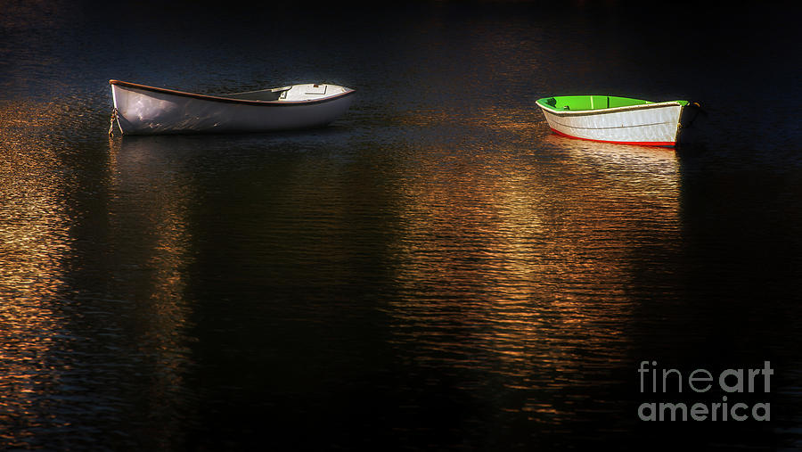 Boat Photograph - Late Afternoon Disagreement by Scott Thorp Boat Photograph - Late Afternoon Disagreement by Scott Thorp