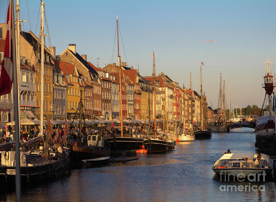 Late afternoon in Nyhavn Photograph by Agnes Caruso