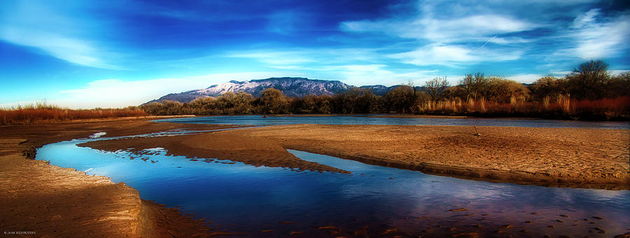 Albuquerque Photograph - Late Afternoon on the Rio Grande by Jane Selverstone