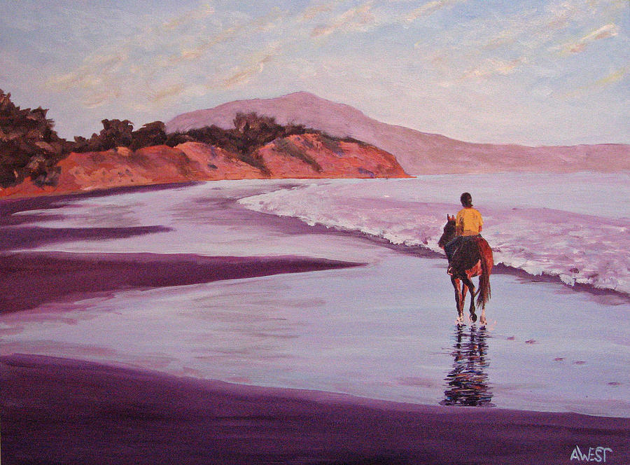 Late Afternoon Solitude Painting by Anne West
