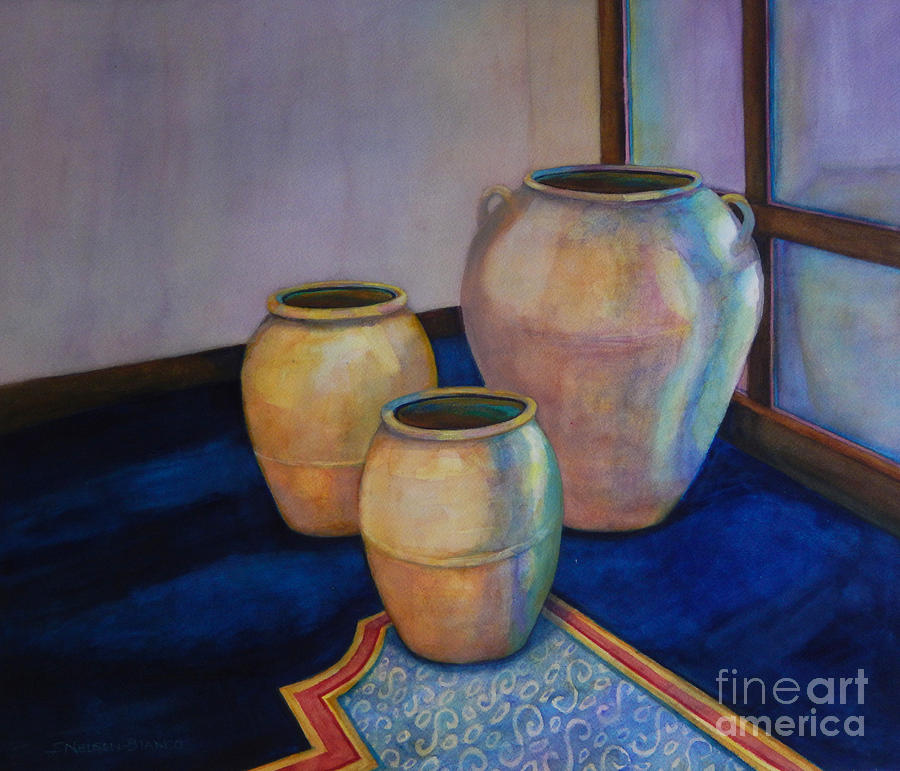 Still Life Painting - Late Afternoon Sun by Sharon Nelson-Bianco